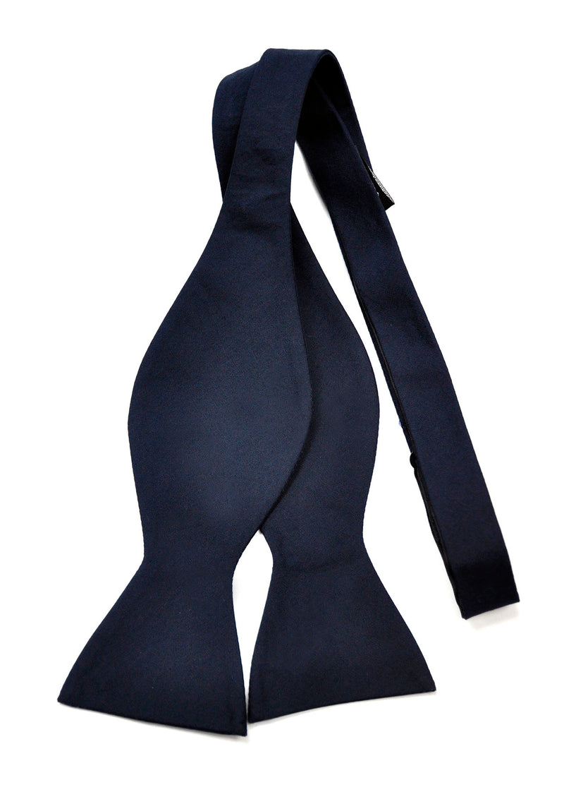 Navy Cotton Bow Tie - SONSON®