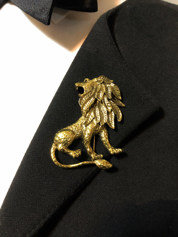 Royal Lion Lapel Pin