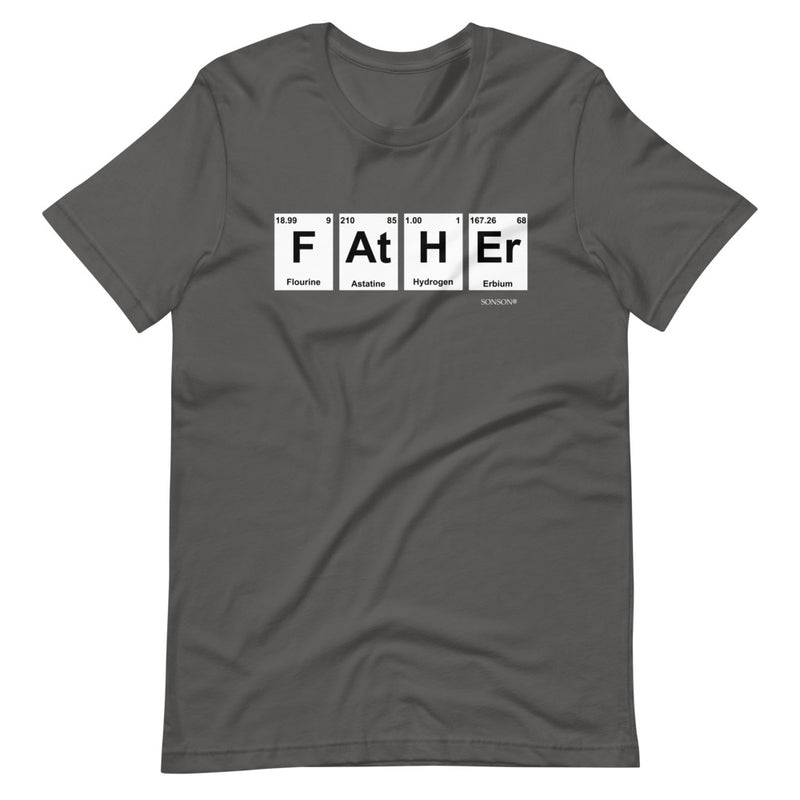Father's Day Periodic Table Short-Sleeve Unisex T-Shirt - SONSON®