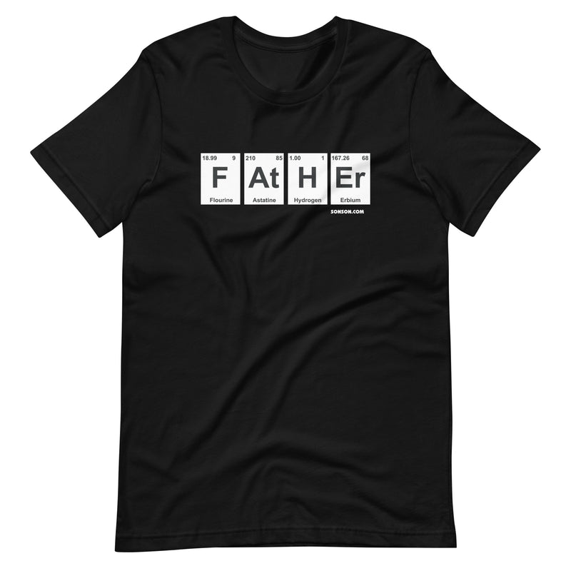 Father's Day Periodic Table Short-Sleeve Unisex T-Shirt